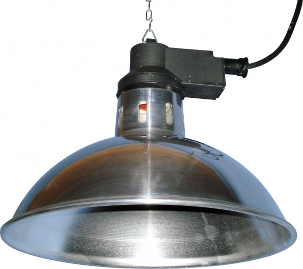 Intelec Traditional Infra-Red Lamp. High quality, British made. 11 3/4" Shade