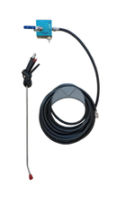 Sanigene Sprayer - 25m Hose, Stainless steel, wall mounted