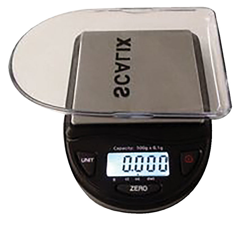 Precision digital egg weighing balance - Pocket size 100g max, 0.01g resolution