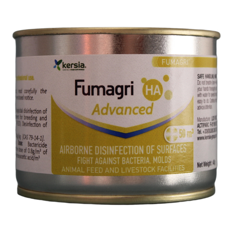 Fumagri HA 40g, 50m3 Coverage. Disinfectant Smoke Fogger