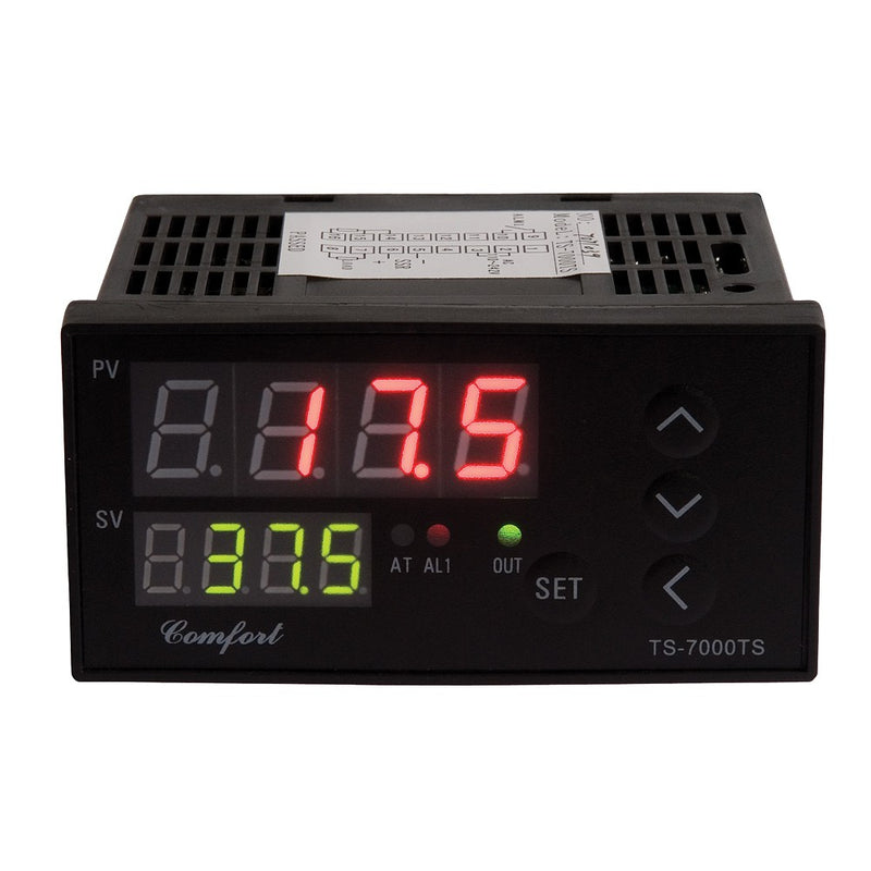 Interstat Digital Panel Mount thermostat with Alarm Function.