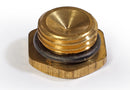 Grumbach Brass Runoff Drain Screw c/w O-Rings